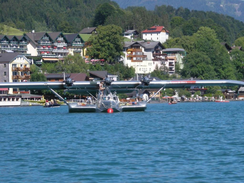 Aberseeblick Pension Ellmauer Saint Wolfgang Exterior foto